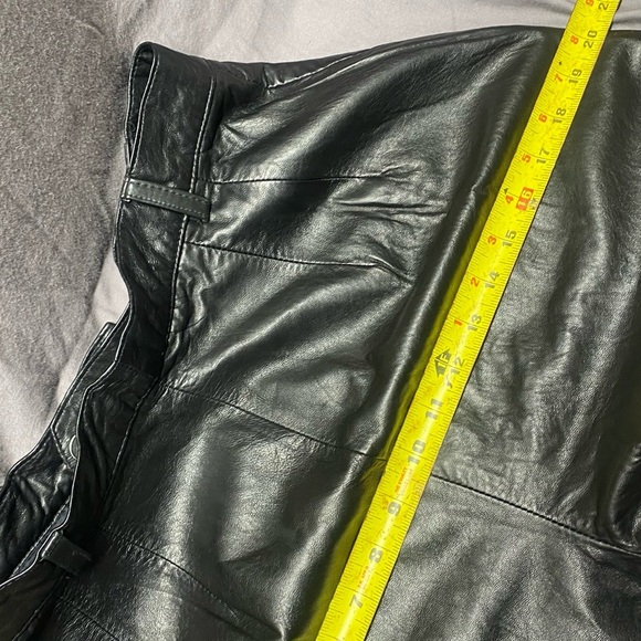 Dana Buchman Ultra-soft Lambskin Leather Pants sz 10 - Picture 9 of 9